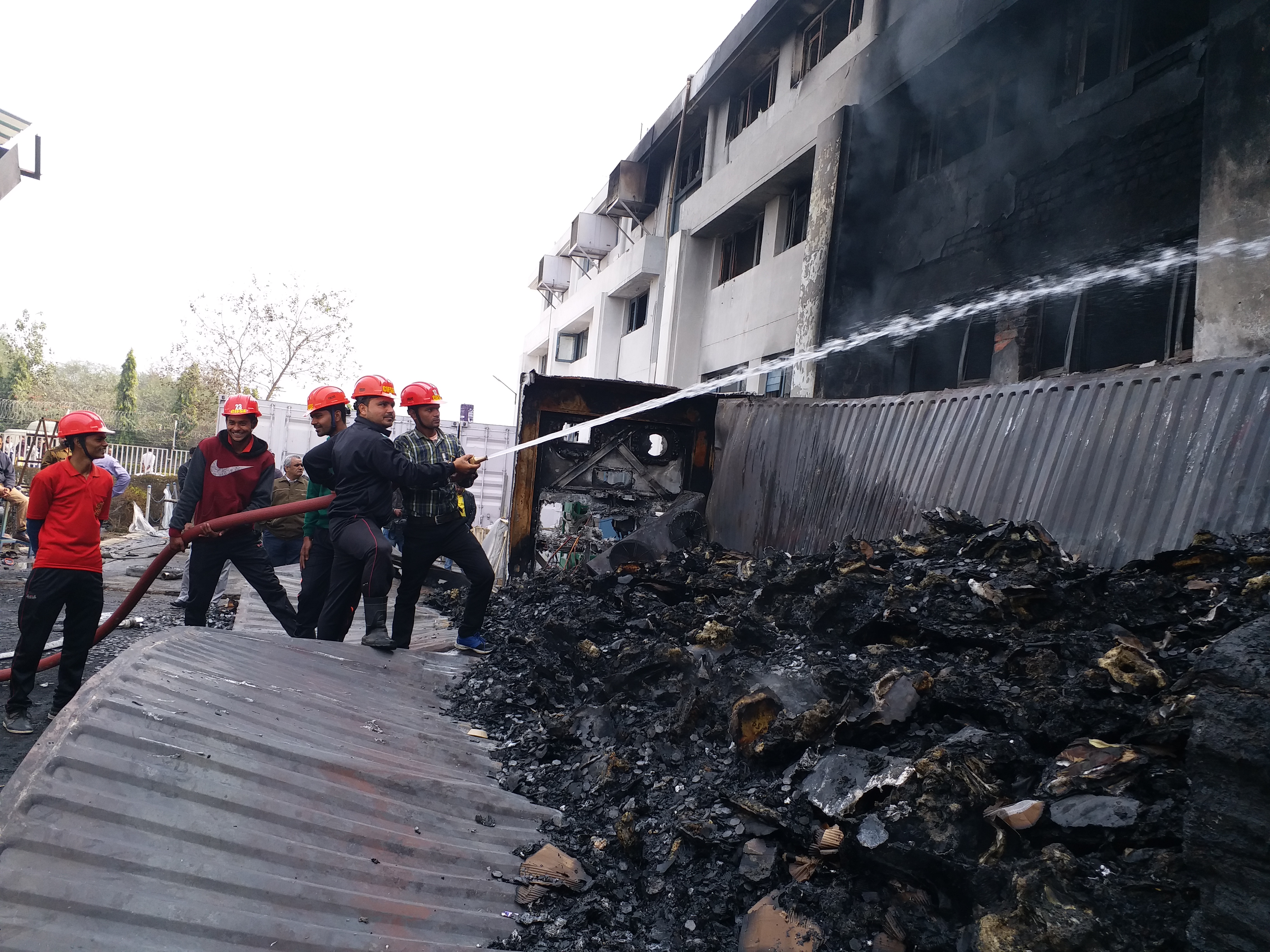 Emergency response simulation training session
